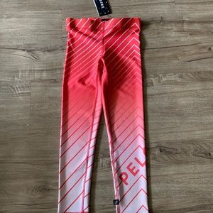 PELOTON OMBRE LIGHTNING CAPRI LEGGINGS